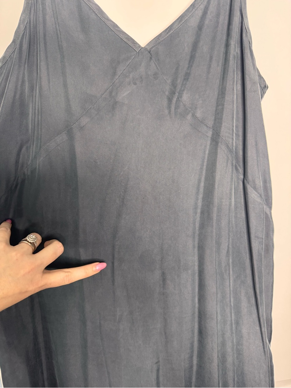 Jenni Kayne Navy Riviera Maxi Slip Dress - Picture 5 of 8